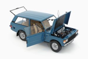 Land Rover Range Rover 1970 Tuscan Blue 1:18 by Almost Real