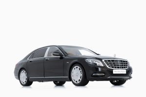 Mercedes - Maybach S-Class 2016 Obsidian Black  1:18 by Almost Real