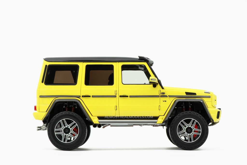 Mercedes-Benz G500 4x4² Yellow 1:18 by Almost Real