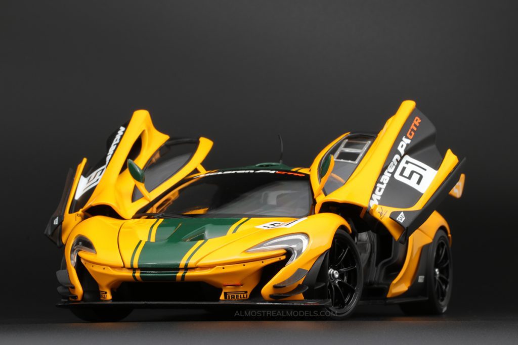 McLaren P1 GTR Geneve Autoshow Limited Edition 500 1:18 by Almost Real