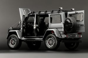 Brabus 550 Adventure Mercedes-Benz G 500 4×4² Gray 1:18 by Almost Real