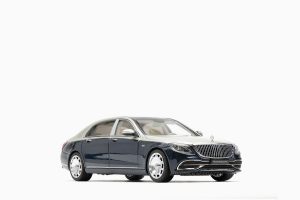 Mercedes-Maybach S-Class - 2019 - Anthracite Blue/Aragonite Silver 1:43 by Almost Real