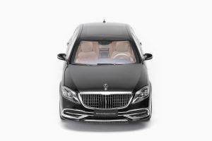 Mercedes - Maybach S-Class 2019 Obsidian Black 1:18 by Almost Real