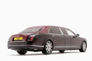 Bentley Mulsanne Grand Limousine Light Claret Over Claret 1:18 by Almost Real