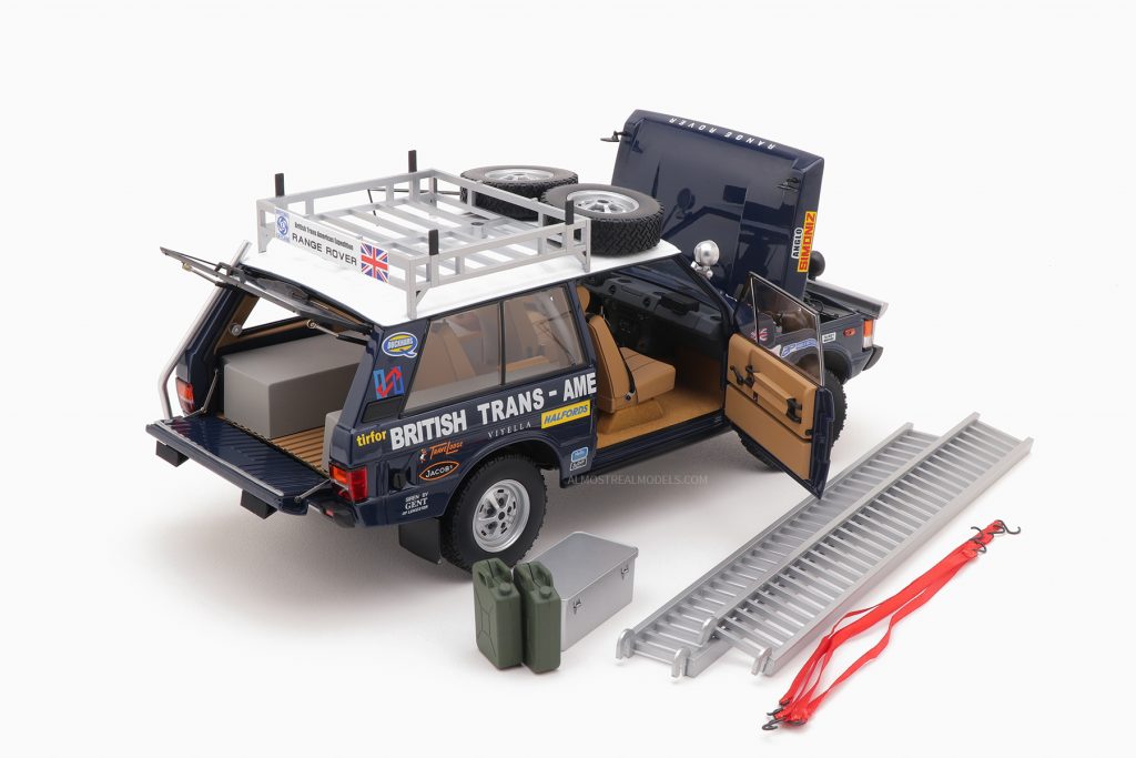 Range Rover "The British Trans-Americas Expedition" (868K) 1:18 by Almost Real