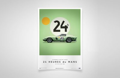 Ferrari 250 GTO Green - Print