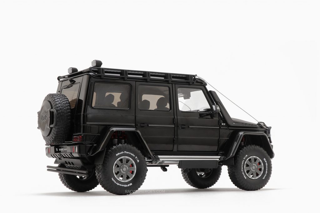 Brabus 550 Adventure Mercedes-Benz G 500 4×4² Black 1:18 by Almost Real