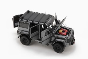 Brabus 550 Adventure Mercedes-Benz G 500 4×4² Monza Grey 1:18 by Almost Real