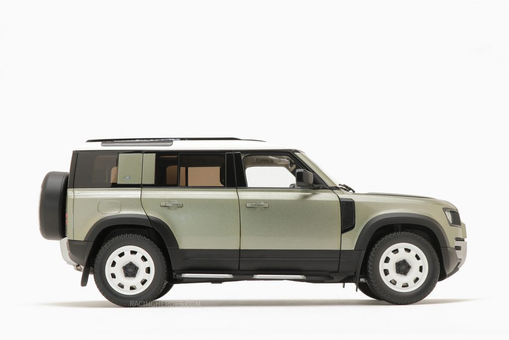 Land Rover Defender 110 2020 Pangea Green 1:18 by Almost Real