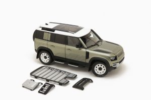 Land Rover Defender 110 2020 Pangea Green 1:18 by Almost Real