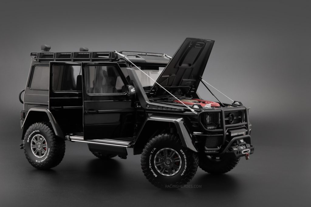 Brabus 550 Adventure Mercedes-Benz G 500 4×4² Black 1:18 by Almost Real