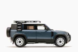 Land Rover Defender 110 2020 Tasman Blue 1:18 by Almost Real