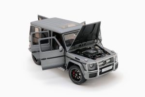 Mercedes-AMG G 63 (W463) 2017 Monza Grey Magno 1:18 by Almost Real