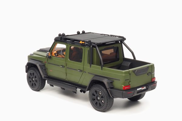 Brabus G 800 Adventure XLP 2020 Nato Oliv Matte 1:18 by Almost Real