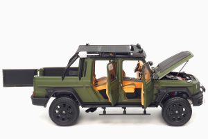 Brabus G 800 Adventure XLP 2020 Nato Oliv Matte 1:18 by Almost Real