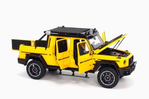 Brabus G 800 Adventure XLP 2020 Mellon Yellow 1:18 by Almost Real