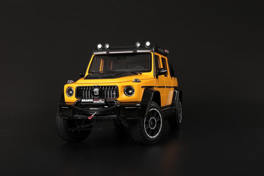 Brabus G 800 Adventure XLP 2020 Mellon Yellow 1:18 by Almost Real