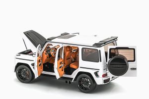 Brabus G-Class Mercedes AMG G 63 2020 White 1:18 by Almost Real