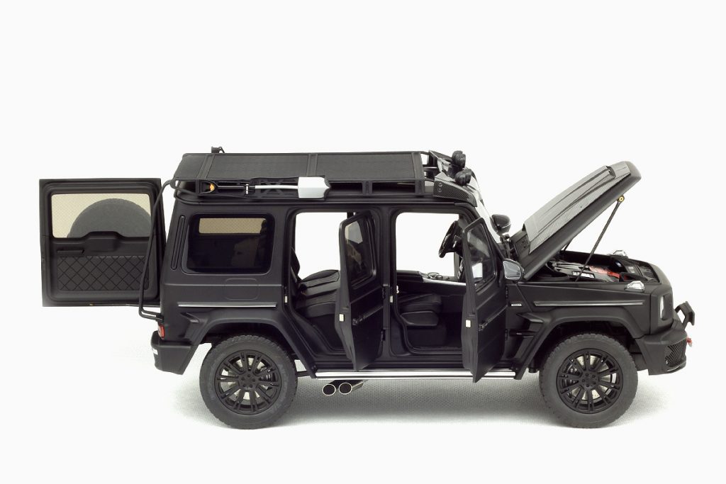 Brabus G-Class Mercedes AMG G 63 2020 Adventure Designo Night Black Magno 1:18 by Almost Real