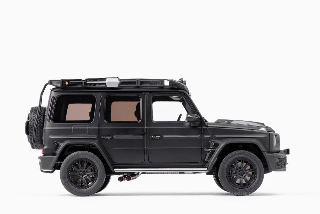 Brabus G-Class Mercedes AMG G 63 2020 Adventure Designo Night Black Magno 1:18 by Almost Real