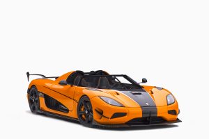 Koenigsegg Agera RS Orange Carbon Black 1:18 by AutoArt