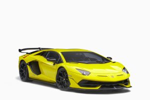 Lamborghini Aventador SVJ Yellow 1:18 by AutoArt