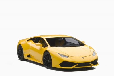 Lamoborghini Huracan LP610-4 Pearl Effect Yellow 1:18 by AutoArt