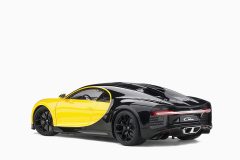 Bugatti Chiron 2017, Juane Molsheim Yellow/Nocturne Black 1:18 by AutoArt