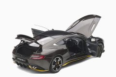 Aston Martin Vanquish S 2017, Kopi Bronze/Speed Yellow Livery 1:18 by AutoArt