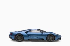 Ford GT 2017, Liquid Blue 1:18 by AutoArt