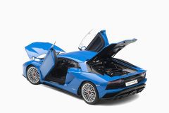 Lamborghini Aventador S, Blu Nila/Pearl Blue 1:18 by AutoArt