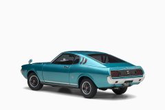 Toyota Celica Liftback 2000GT (RA25) 1973, Turquoise Blue Metallic 1:18 by AutoArt