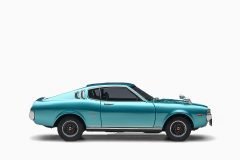 Toyota Celica Liftback 2000GT (RA25) 1973, Turquoise Blue Metallic 1:18 by AutoArt