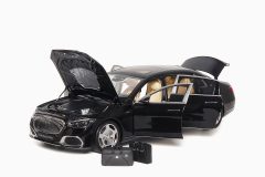 Mercedes - Maybach S-Class 2021 Obsidian Black 1:18 by Almost Real