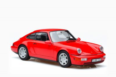 Porsche 911 964 Carrera 2 Red 1:18 by Norev