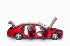 Mercedes - Maybach S-Class 2021 Patagonia Red 1:18 by Almost Real