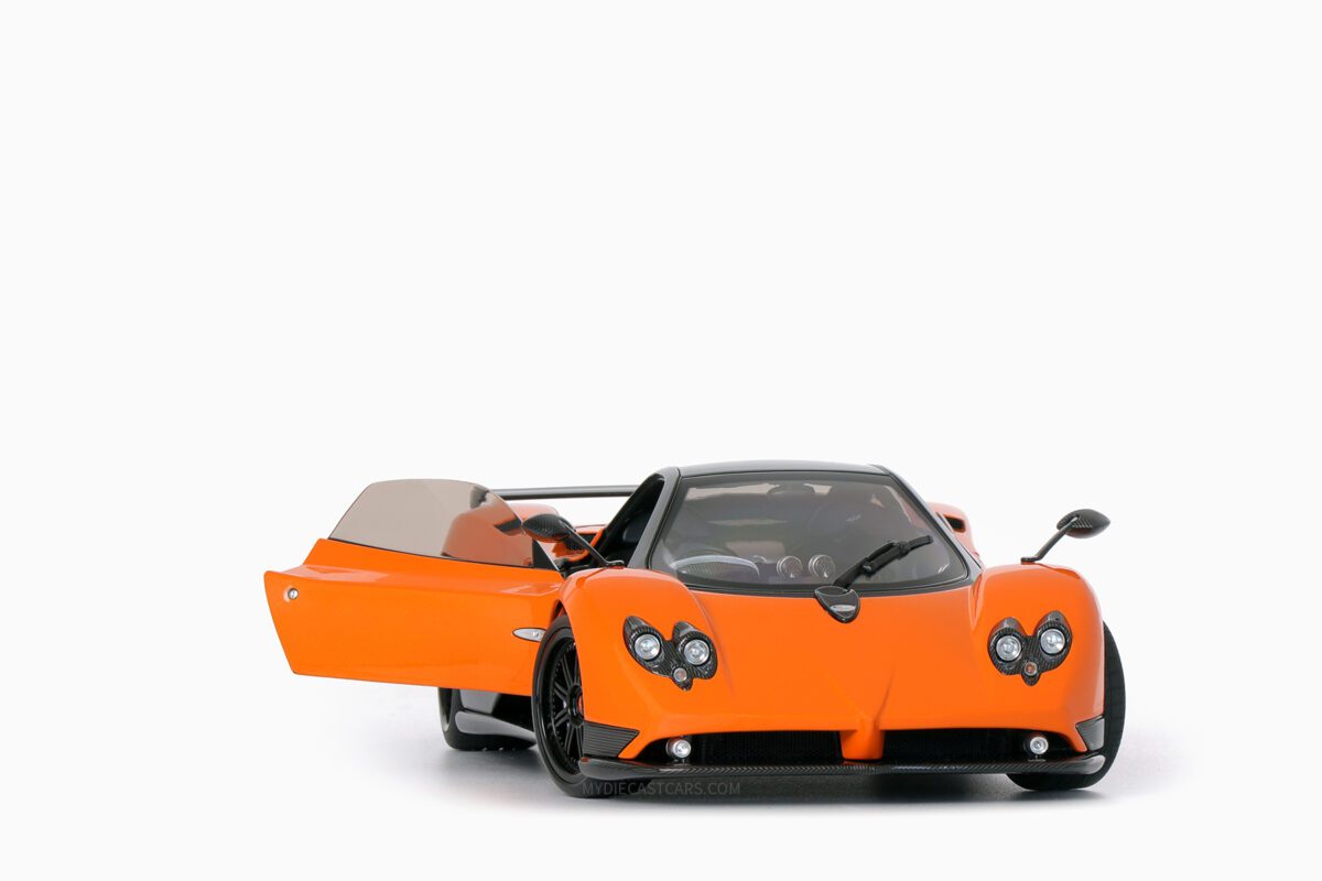 Pagani Zonda F Arancio St. Tropez Orange 1:18 by Almost Real