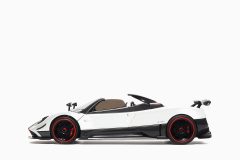 Pagani Zonda Cinque Roadster Bianco Benny White 1:18 by Almost Real