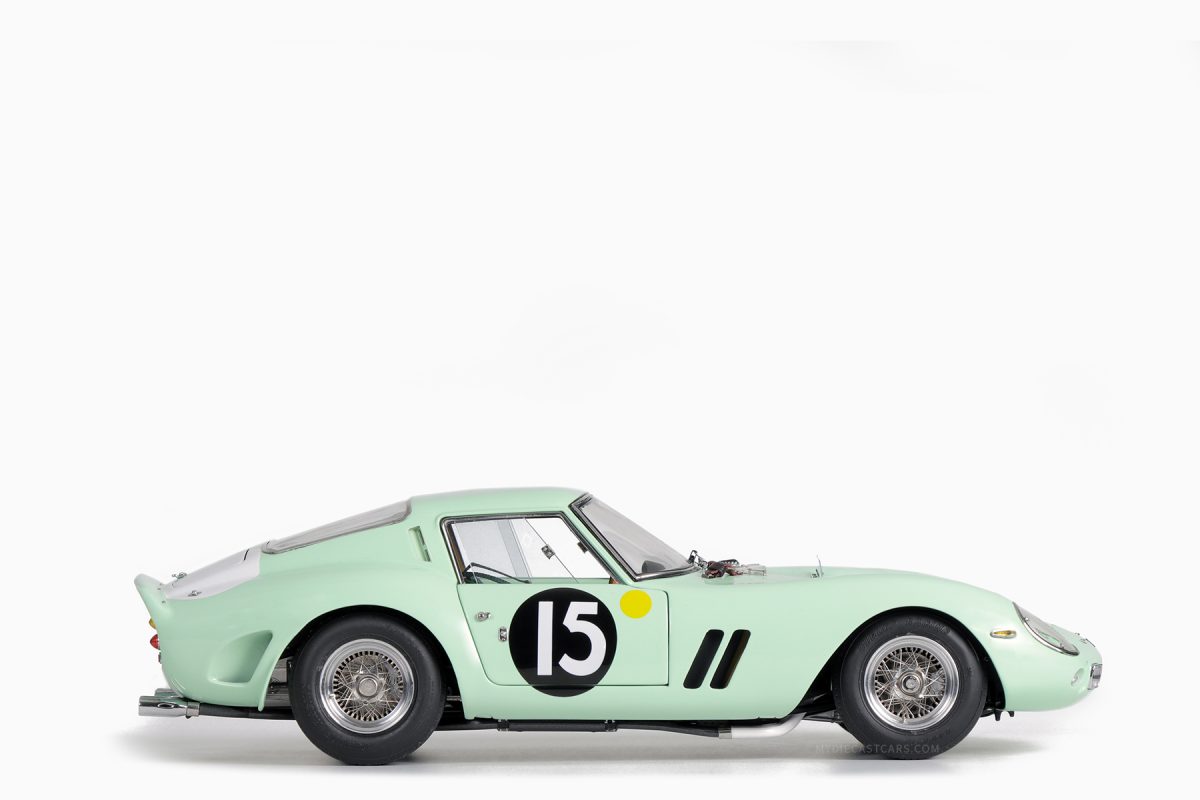 Ferrari 250 GTO s/n 3505 RHD, Laystall Livery #15, 1:18 by CMC