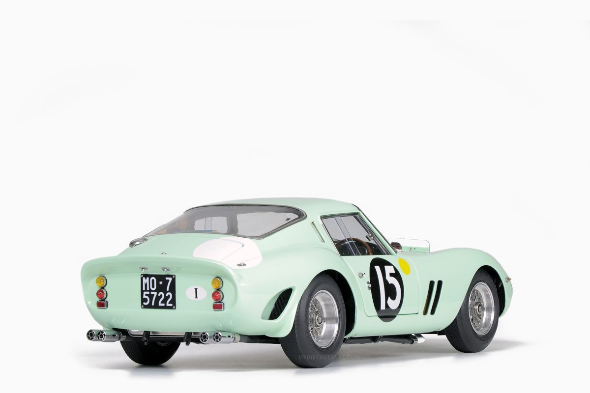 Ferrari 250 GTO s/n 3505 RHD, Laystall Livery #15, 1:18 by CMC