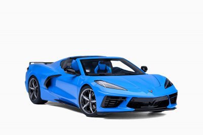 Chevrolet Corvette C8 Stingray Z51 Rapid Blue 1:18 by AutoArt