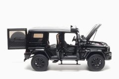 Brabus G-Class G 63 4x4² 2023 Obsidian Black 1:18 by Almost Real