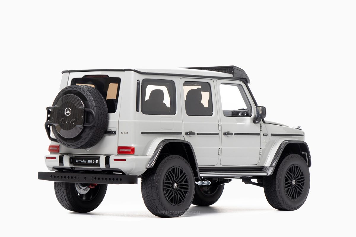 Mercedes-AMG G 63 4x4² 2023 Arabian Grey 1:18 by Almost Real