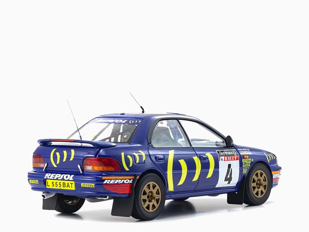 Subaru Impreza #4 Colin McRae - Derek Ringer Winner "RAC Rally" (1994) 1:18 by Kyosho