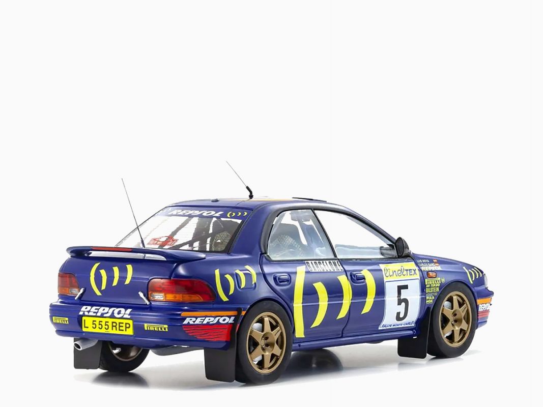 Subaru Impreza #5 Carlos Sainz - Luis Moya Winner "Monte-Carlo Rally" (1995) 1:18 by Kyosho