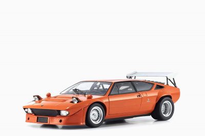 Lamborghini Urraco Rally Orange 1:18 by Kyosho