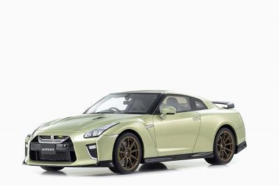 Nissan GT-R Premium Edition T-Spec RHD Millenium Jade Green Metallic 1/18 Model Car by Kyosho