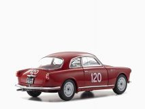 Alfa Romeo Giulietta SV #120 Giorgio Becucci - Pasquale Cazzato "Mille Miglia" (1956) 1:18 by Kyosho