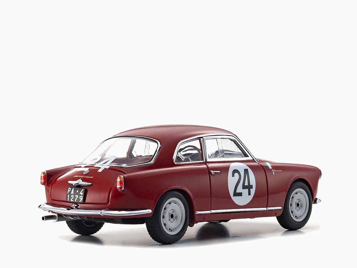 Alfa Romeo Giulietta SV #24 Nini Todaro - Nessuno GT1.3 Class Winner "Targa Florio" (1958) 1:18 by Kyosho