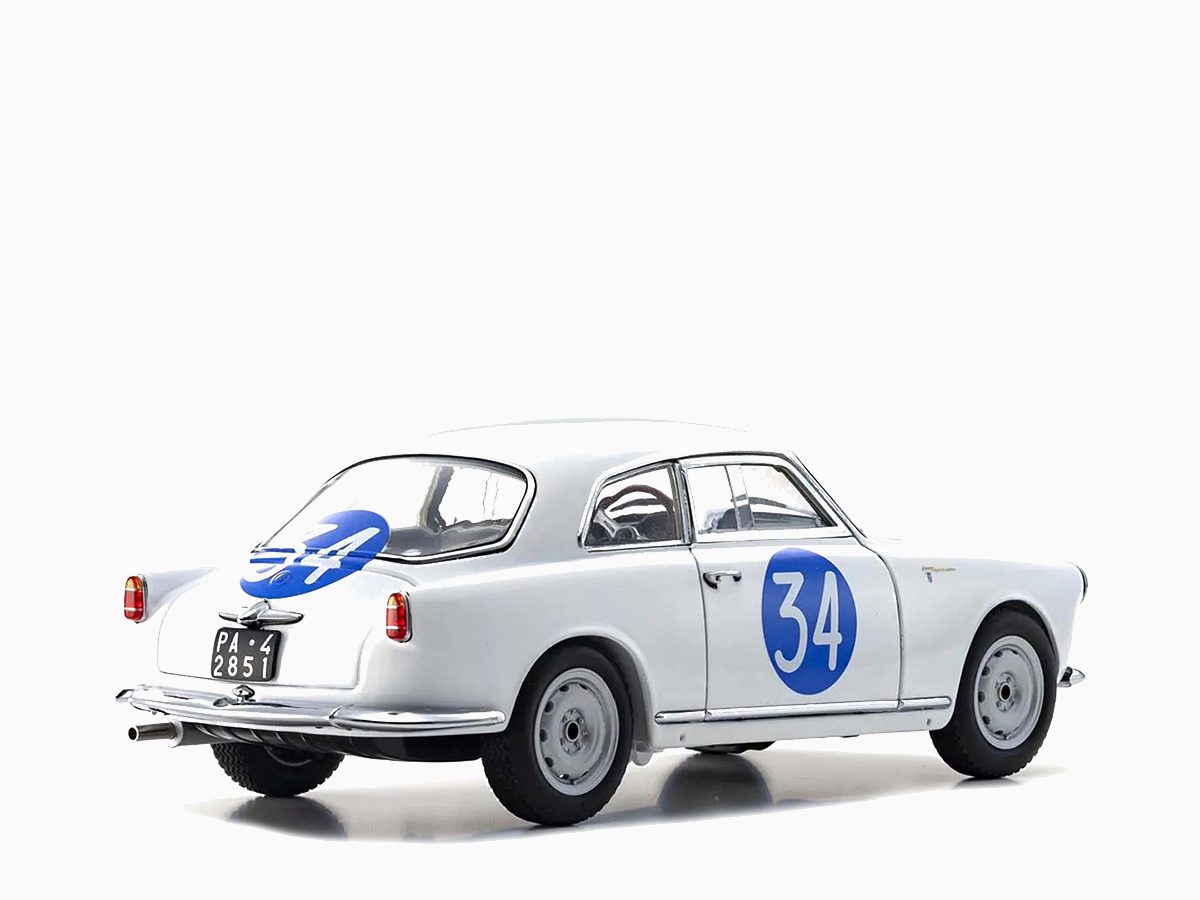 Alfa Romeo Giulietta SV #34 Emanuele - Aldebaran "Targa Florio" (1960) 1:18 by Kyosho